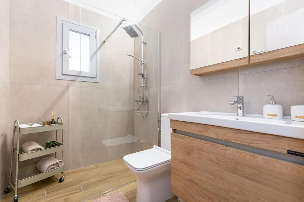 Angelikis House Lägenhet Kompítsion Exteriör bild